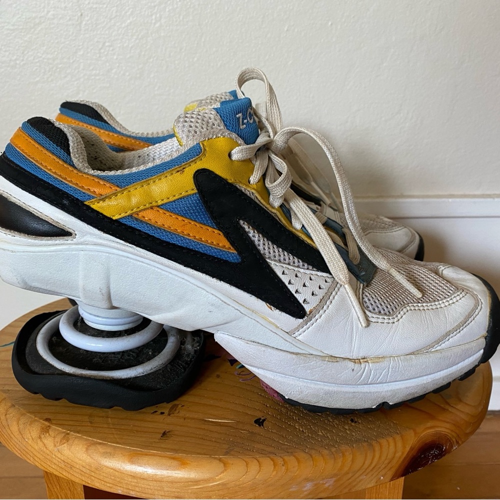 Z-Coil Yellow and Blue Sneakers